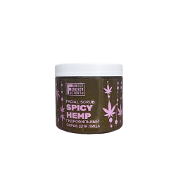Гидрофильный скраб для лица Конопляный-пряный